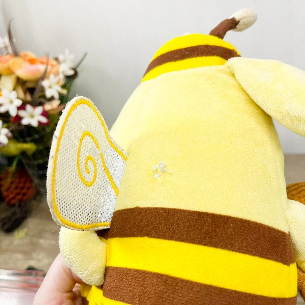 Sanrio Pompompurin Bumblebee Plush Yellow Brown Stripe Bee Costume 11 Inch Toy